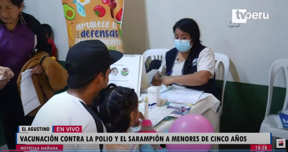 VACUNACION POLIO Y SARAMPIÓN
