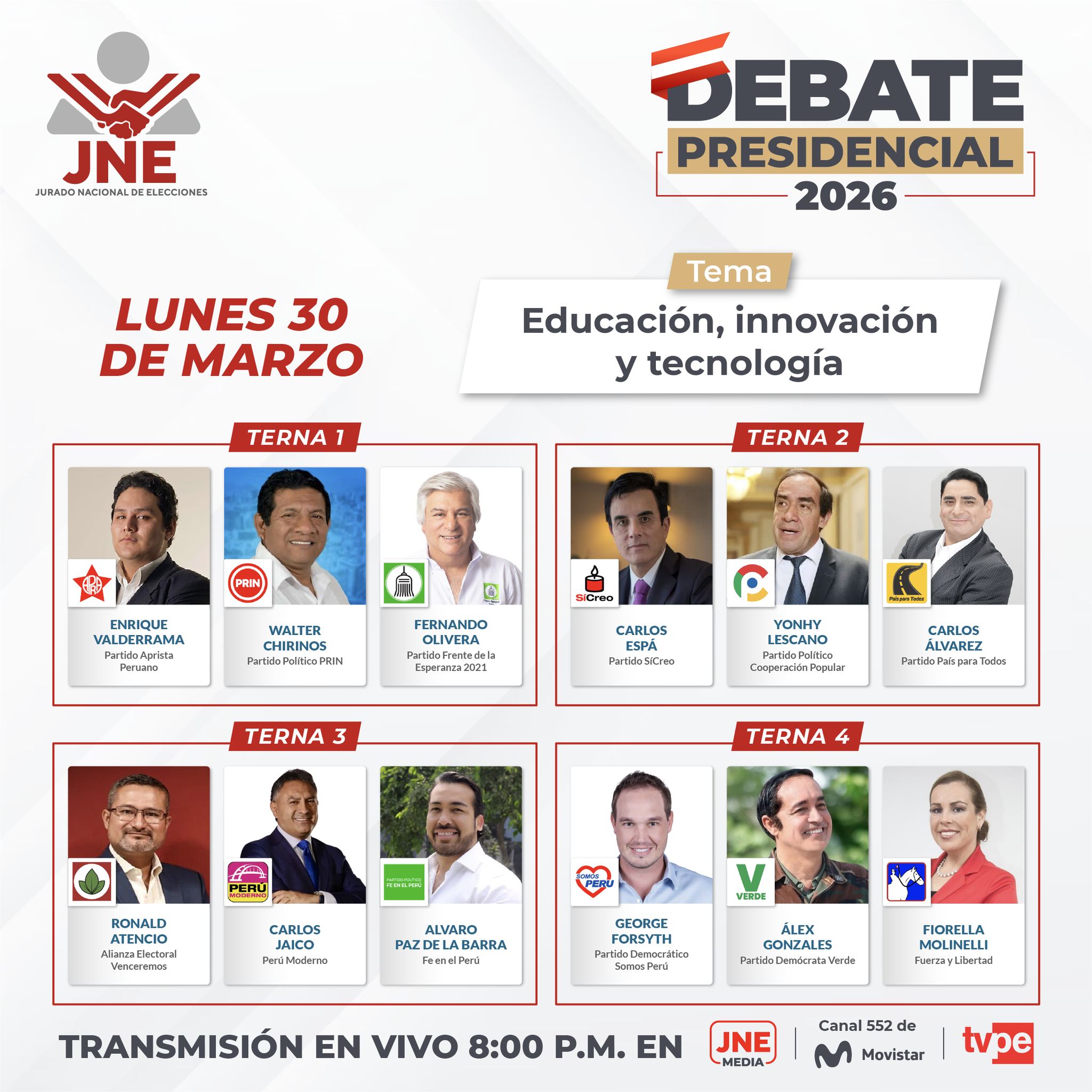 debate hoy