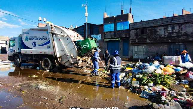 basura en puno