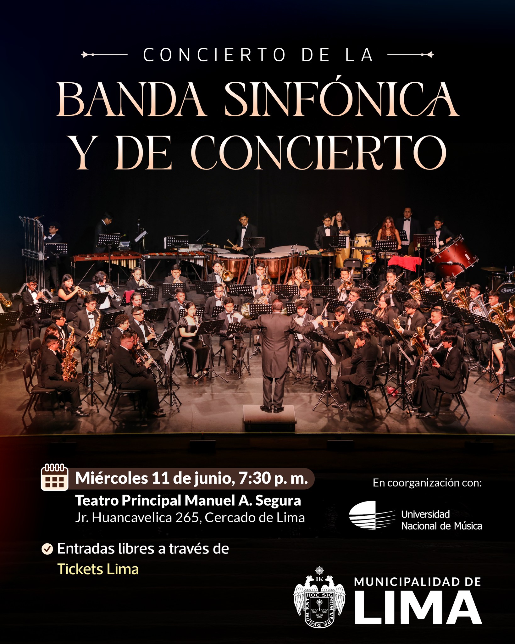 concierto gratuito