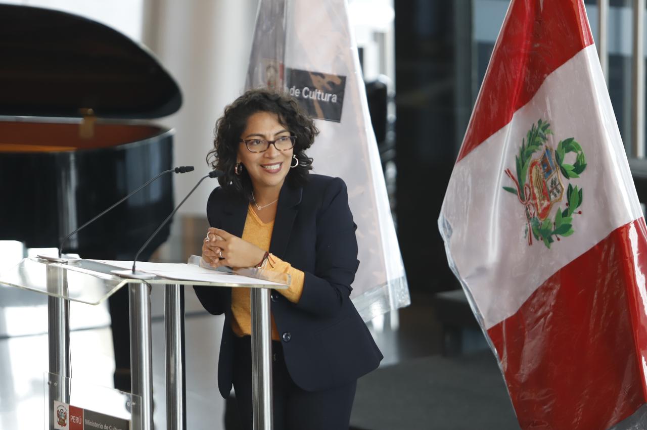 ministra de cultura