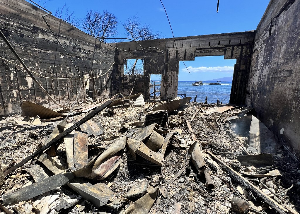 INCENDIO EN HAWÁI