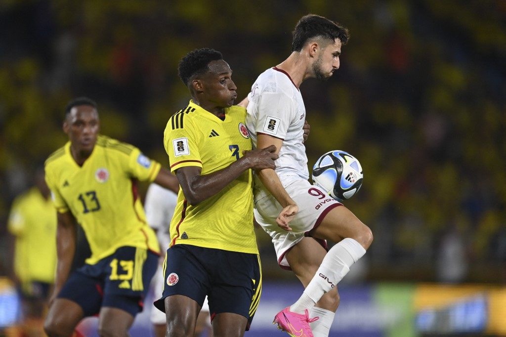 Colombia venció 1-0 a Venezuela
