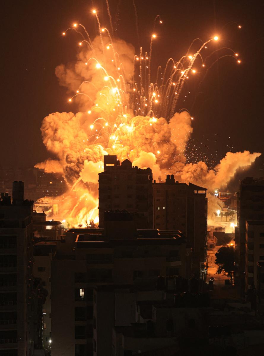 Bombardeo a Palestina 