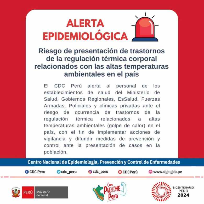 alerta epidemiológica