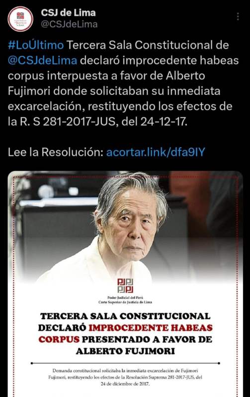 CASO ALBERTO FUJIMORI 
