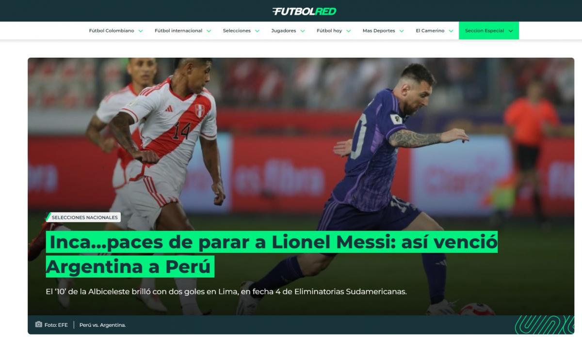 PERÚ VS ARGENTINA