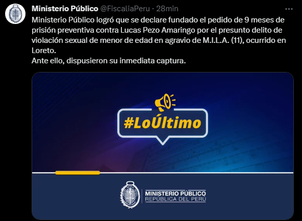 MINISTERIO PÚBLICO
