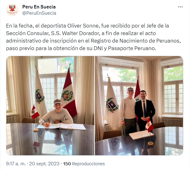 OLIVER SONNE - PERÚ