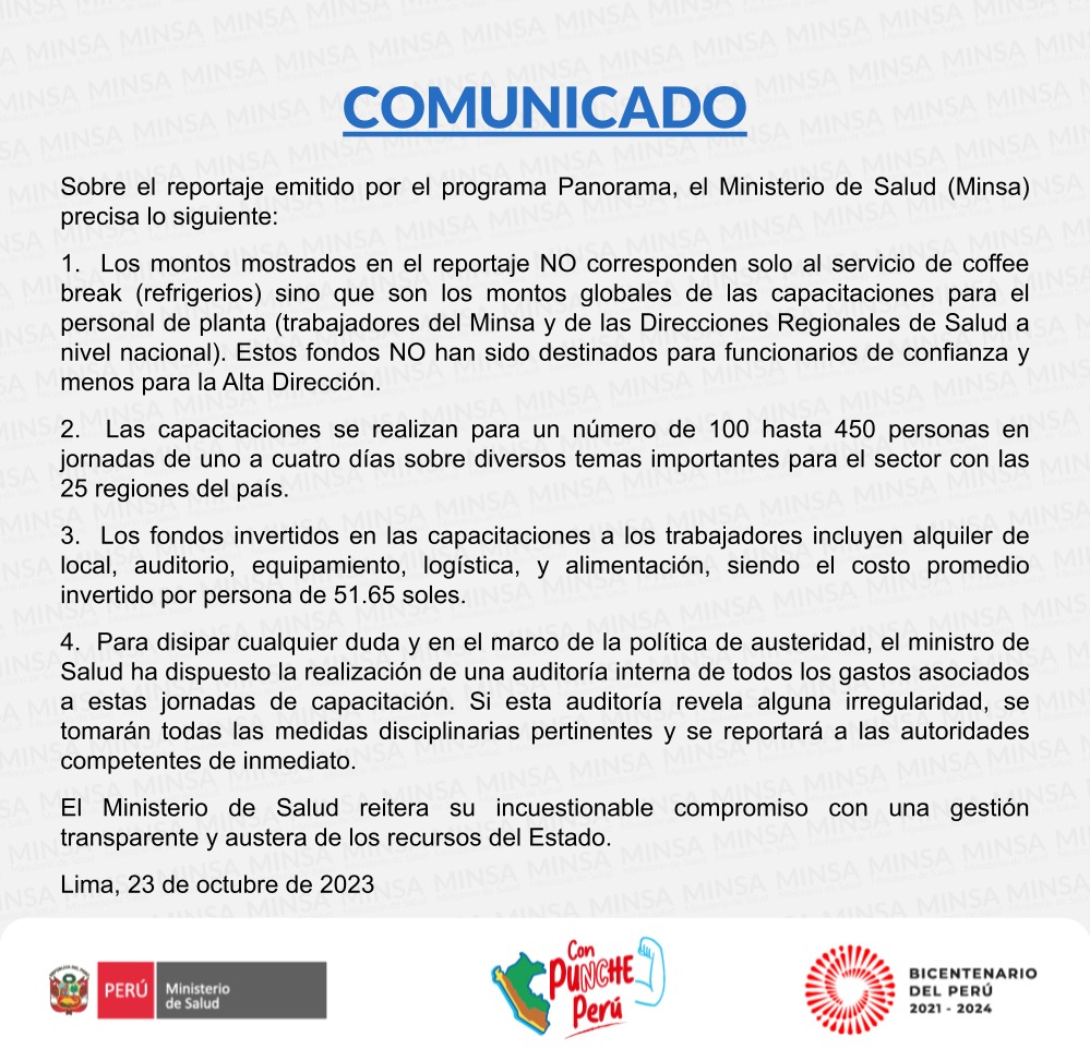 MINSITERIO DE SALUD