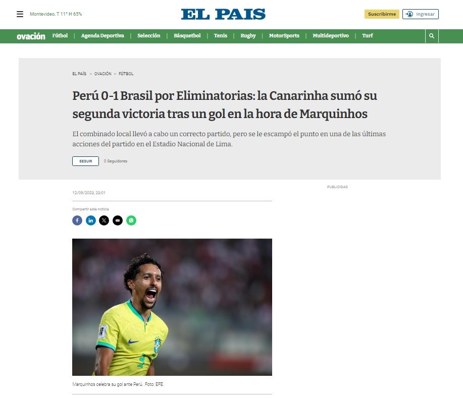 PERÚ VS BRASIL