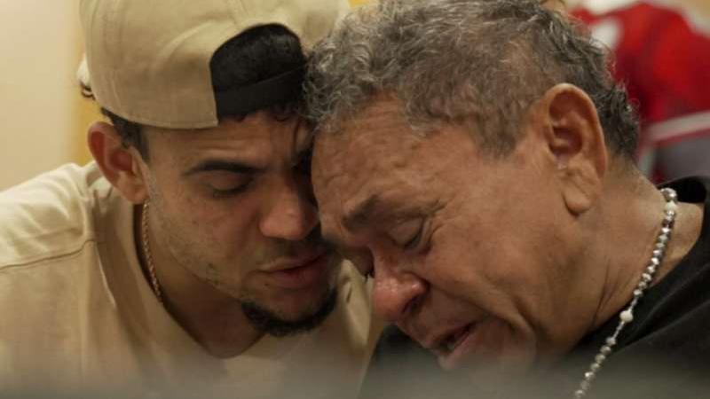 Colombia padre Luis díaz Colombia Brasil celebran goles