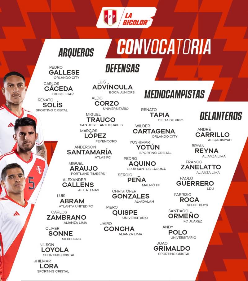 la convocatoria