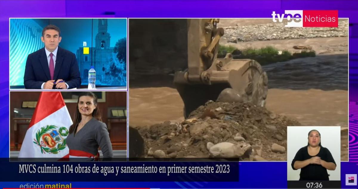 Ministra de Vivienda sobre Niño Global: vamos a empezar a descolmatar ríos  