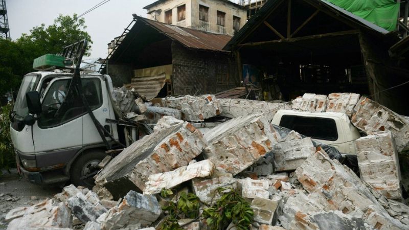 Birmania terremoto