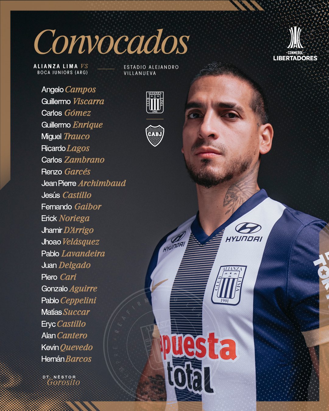 ALIANZA LIMA VS BOCA JUNIORS